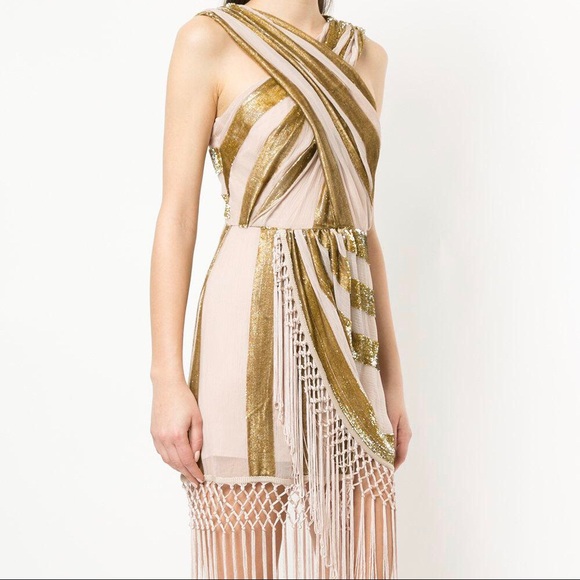 Alice McCall *RARE* Tassle Fringe Mini Dress - Picture 3 of 3